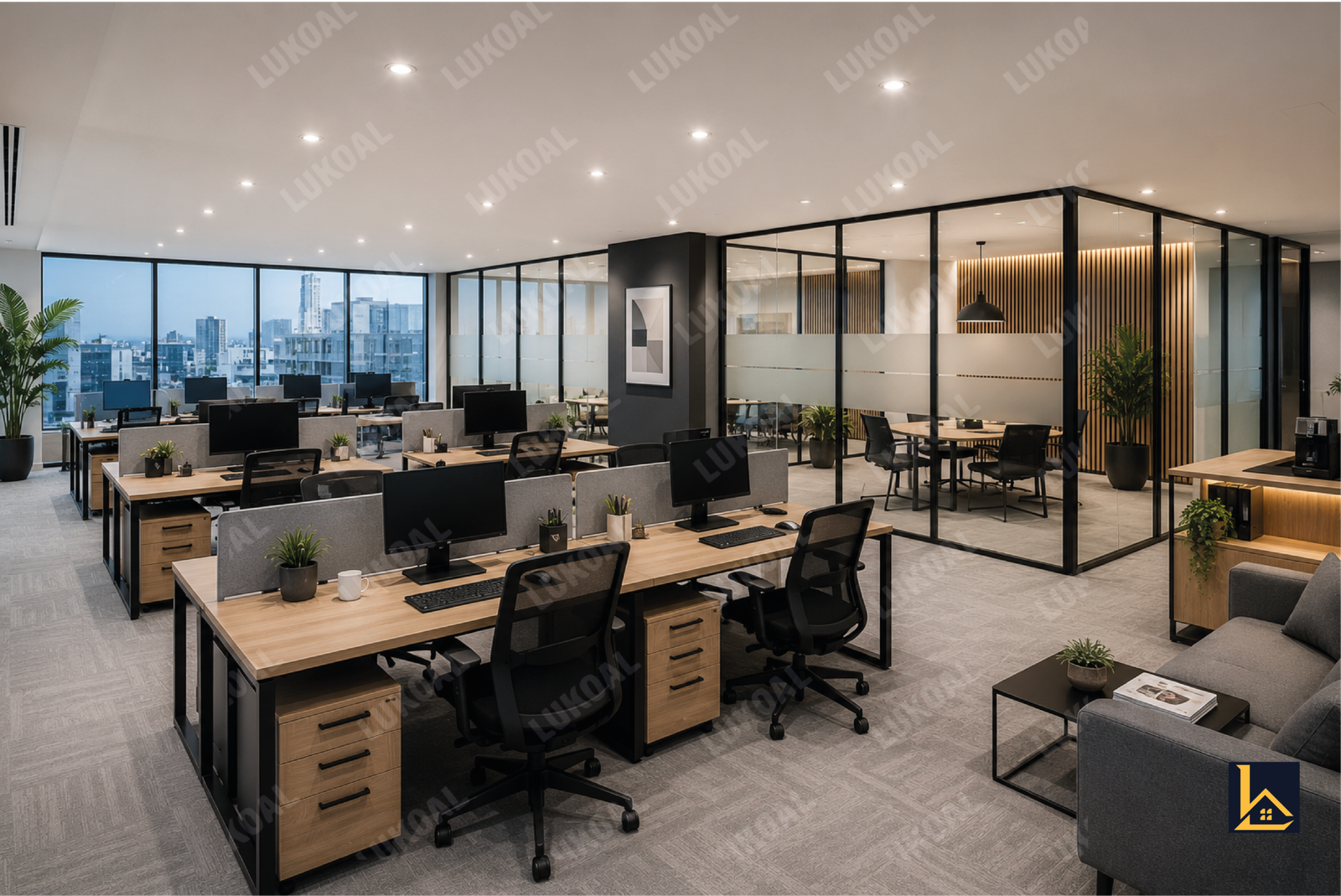 Remodelación oficina lukoal